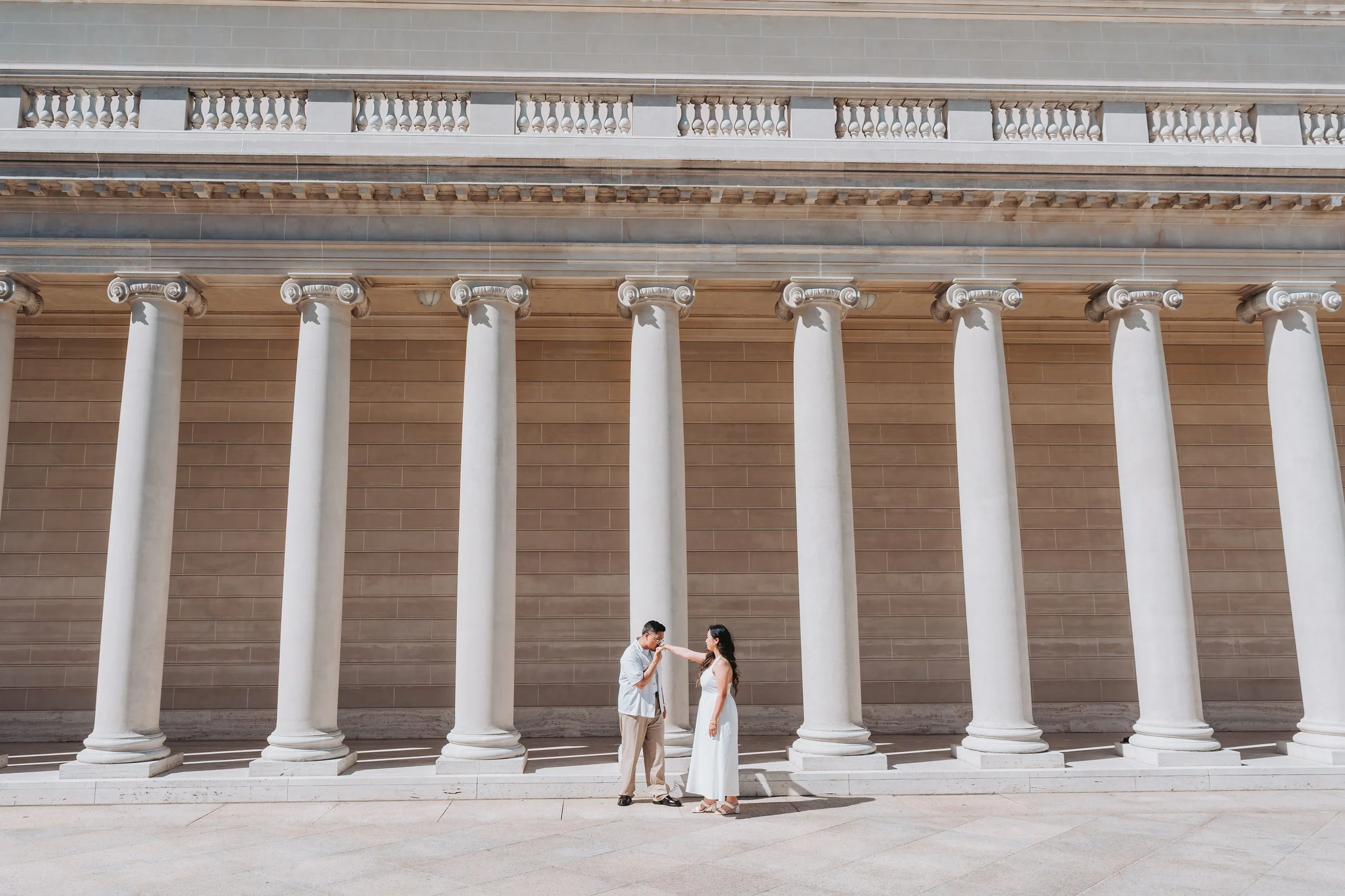 Legion of Honor San Francisco Engagement 