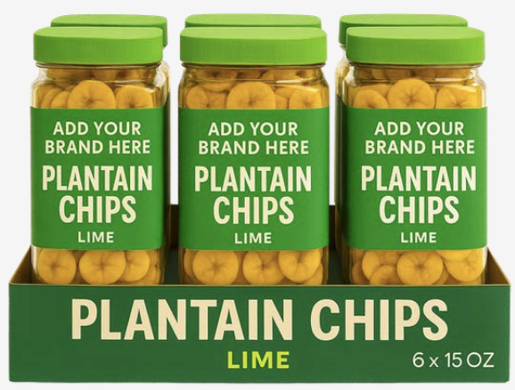 Plantain Chips / Lime