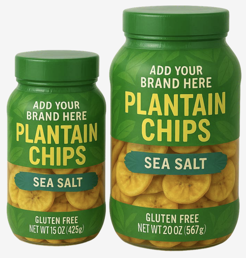 Gluten Free / Plantain Chips       Sea Salt