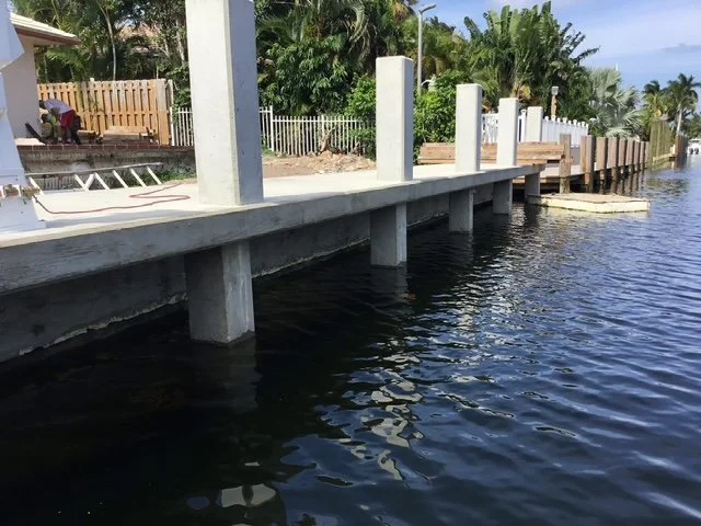 Concrete Dock project