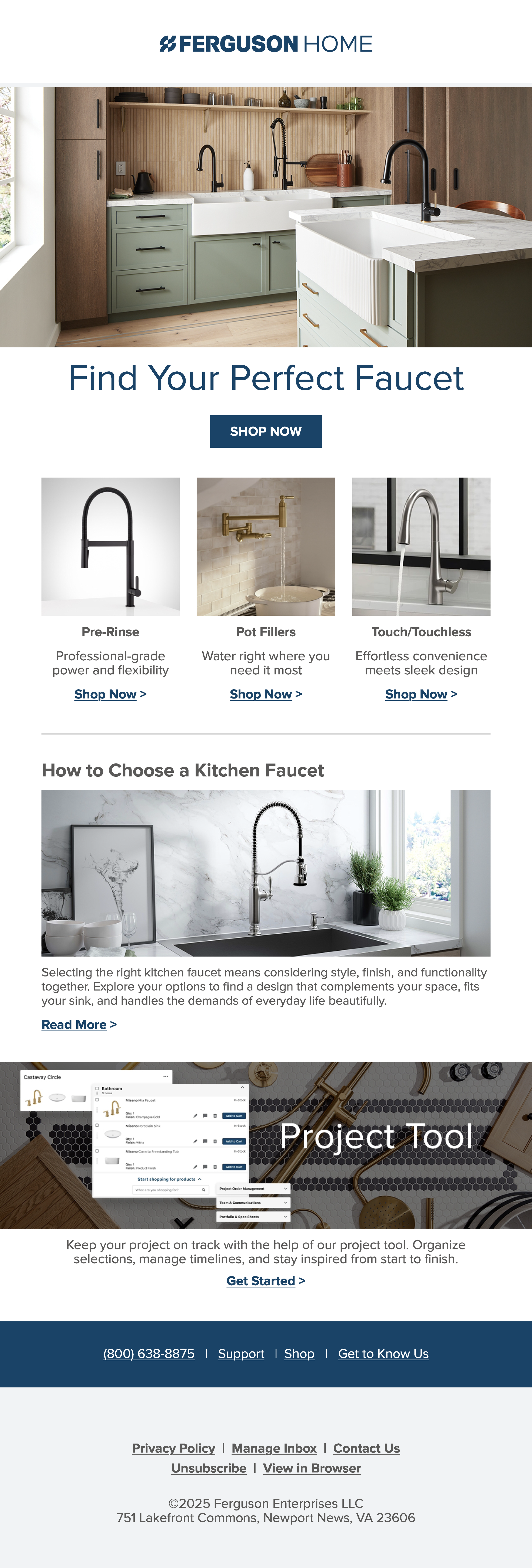 Ferguson Home Email Marketing