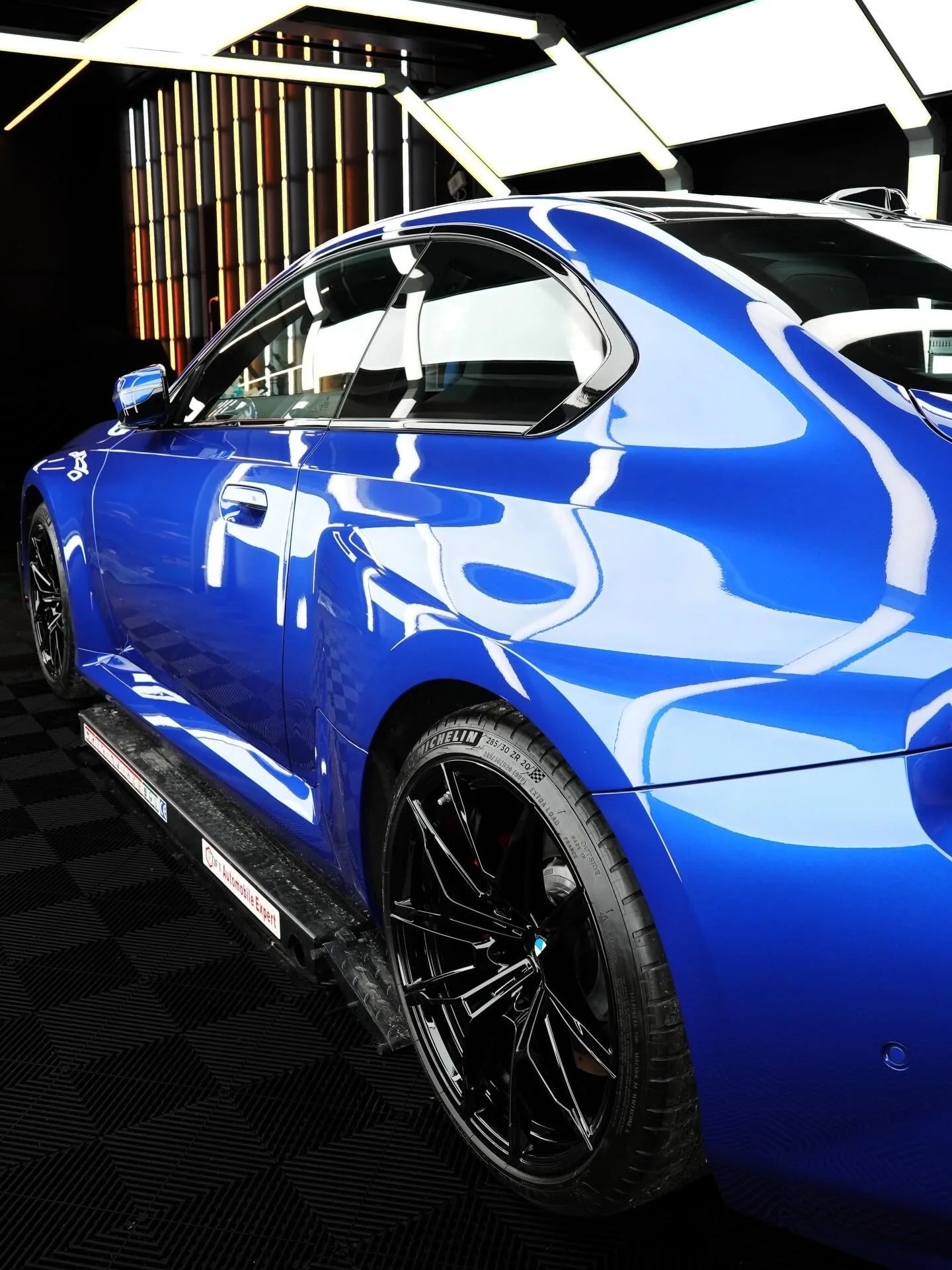 BMW M2 new car protection package. 

@suntekfilms 12 year reaction hydrophobic 12 year PPF front half wrap to protect from stone chips and scratches. 

@avantguardpacific 1051 coating to the body of the car to protect against UV, scratches, marring a