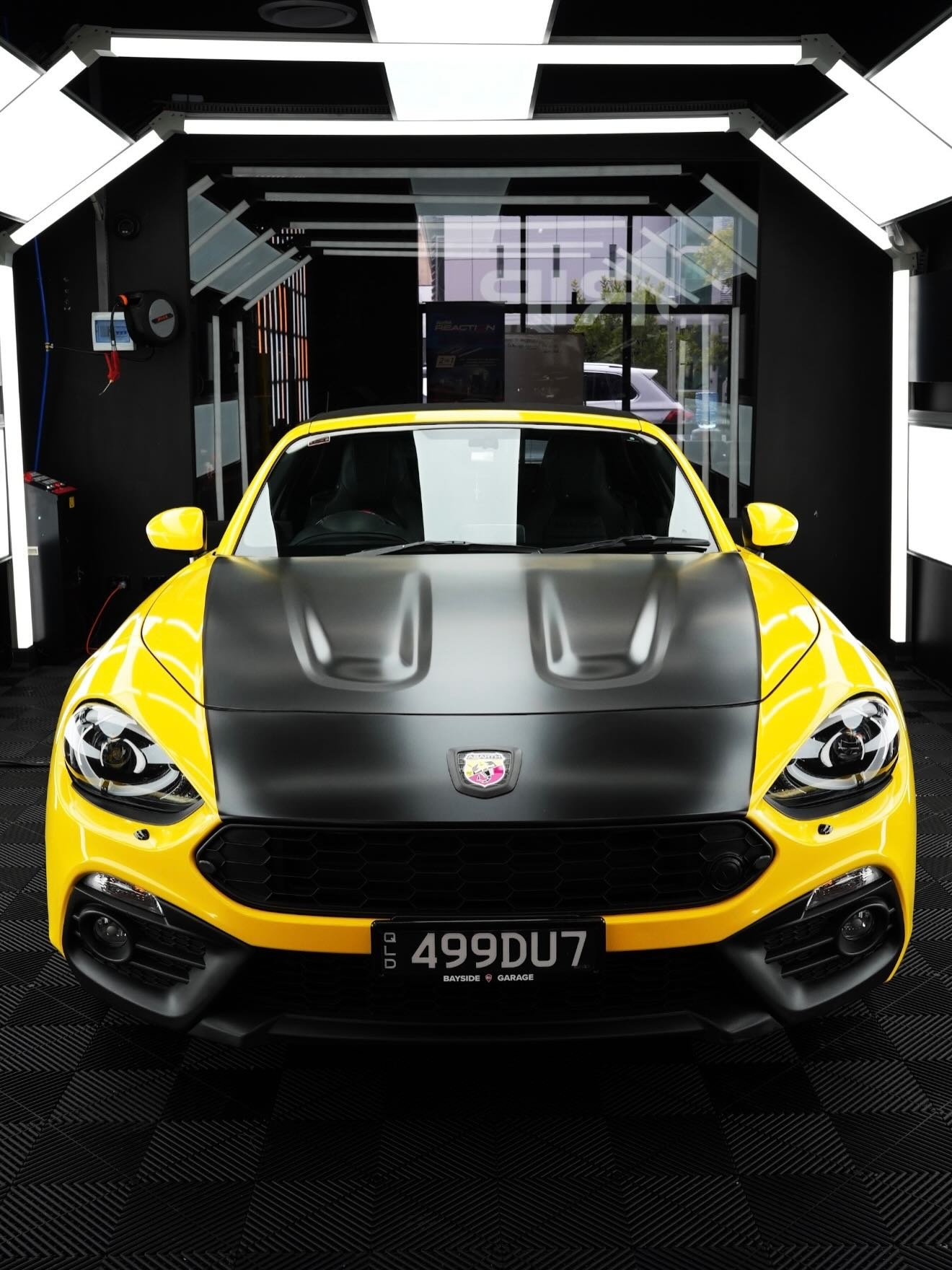 Swipe to see the before 👉➡️

This Abarth Spider came to us needing more than a detail.
The paint was heavily scratched, faded, and marked with deep chips well beyond what correction alone could fix.

So instead of chasing a temporary improvement, th