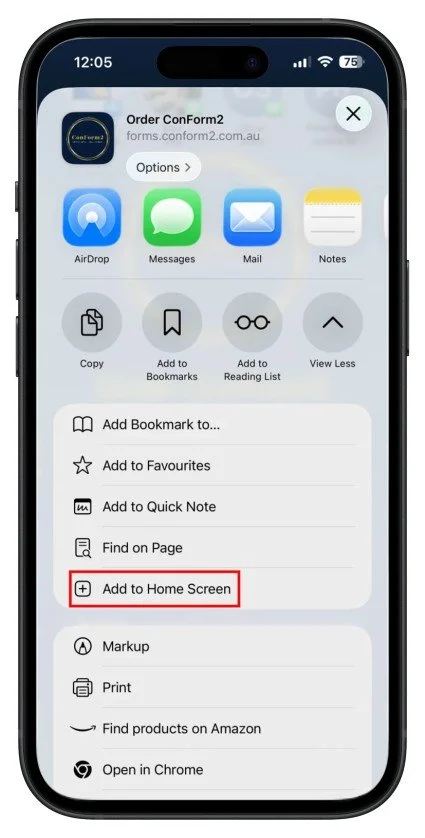 How to add a website to your home screen on iPhone in six steps