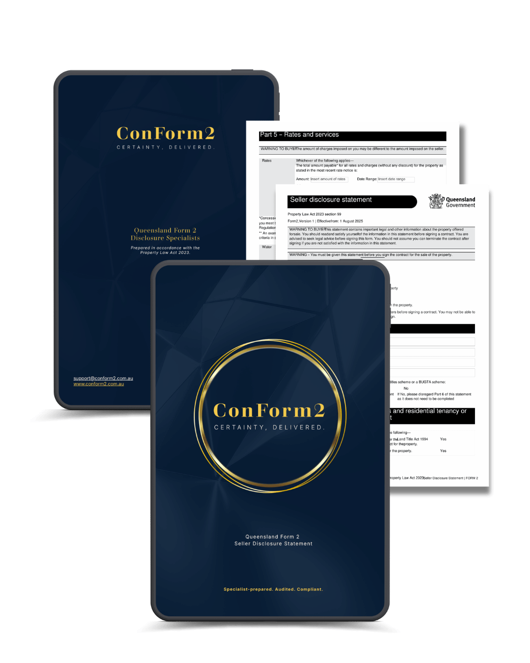 Form 2 in 4 Hours — QLD Seller Disclosure | ConForm2