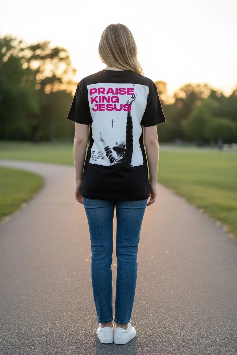 Praise King Jesus Graphic T-Shirt