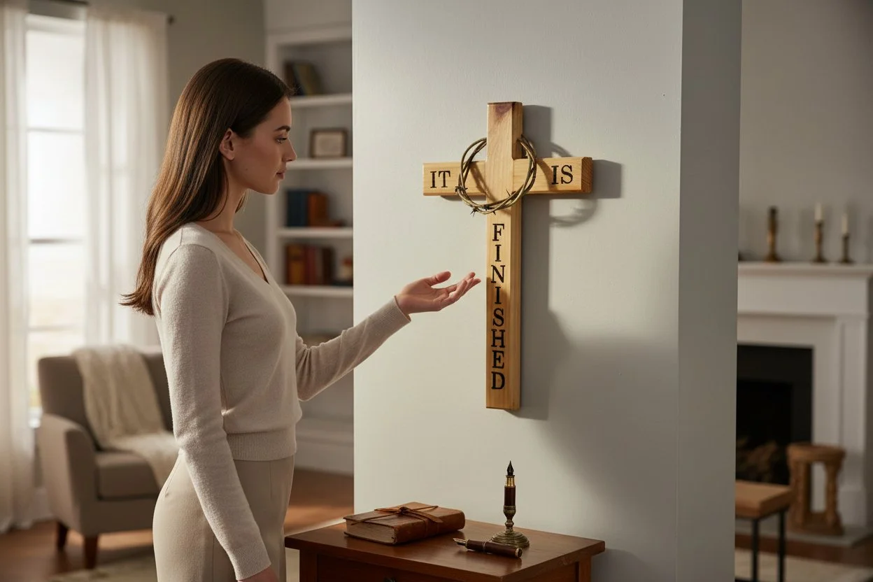 Custom Wooden Cross Crown