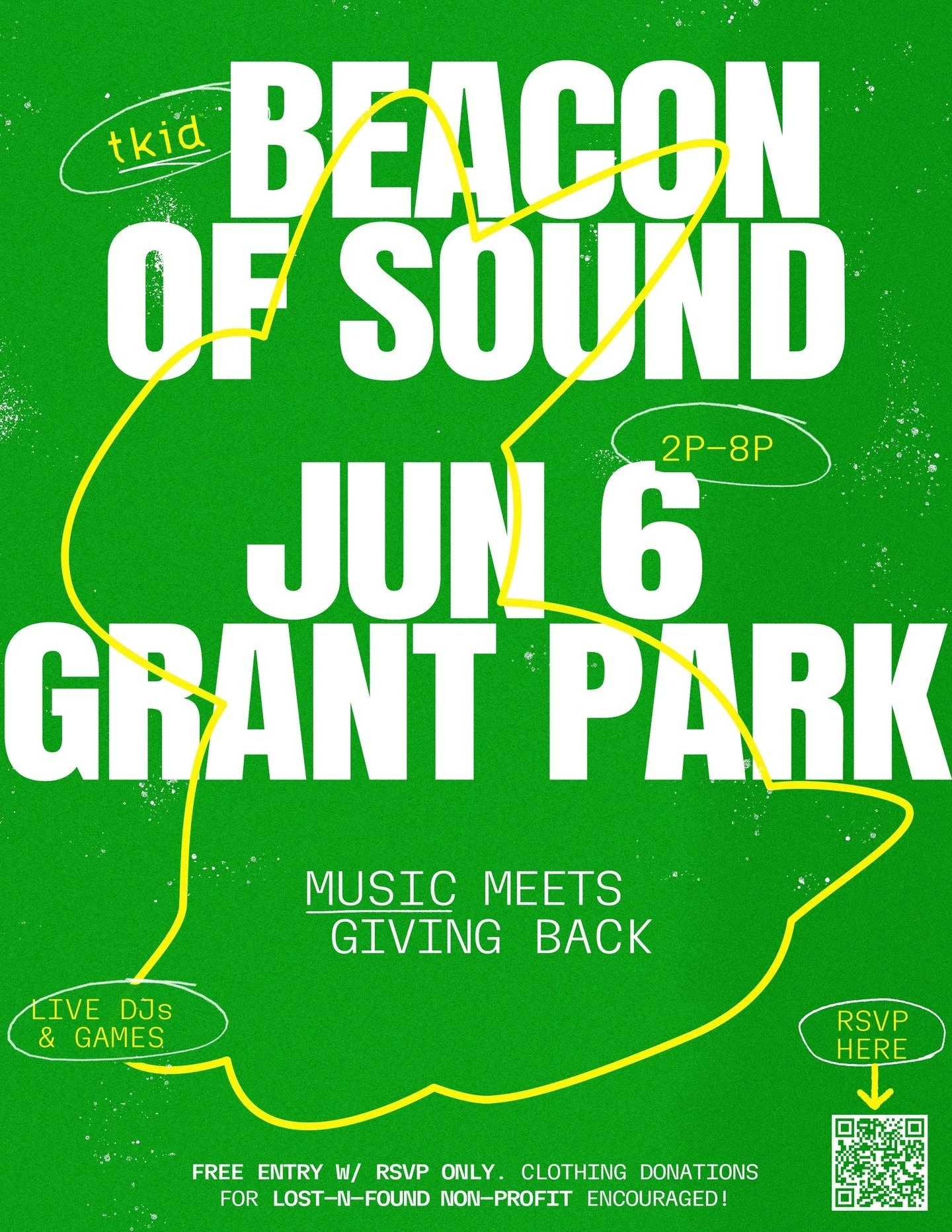 ☀️ Our 1st annual "Beacon of Sound" Picnic is coming to Grant Park this summer!☀️

🔊 Enjoy sets by your favorite Atlanta DJs, jam out to live music, or maybe go head-to-head with some of our yard games.

🎟 FREE ENTRY w/ RSVP only. RSVPs a