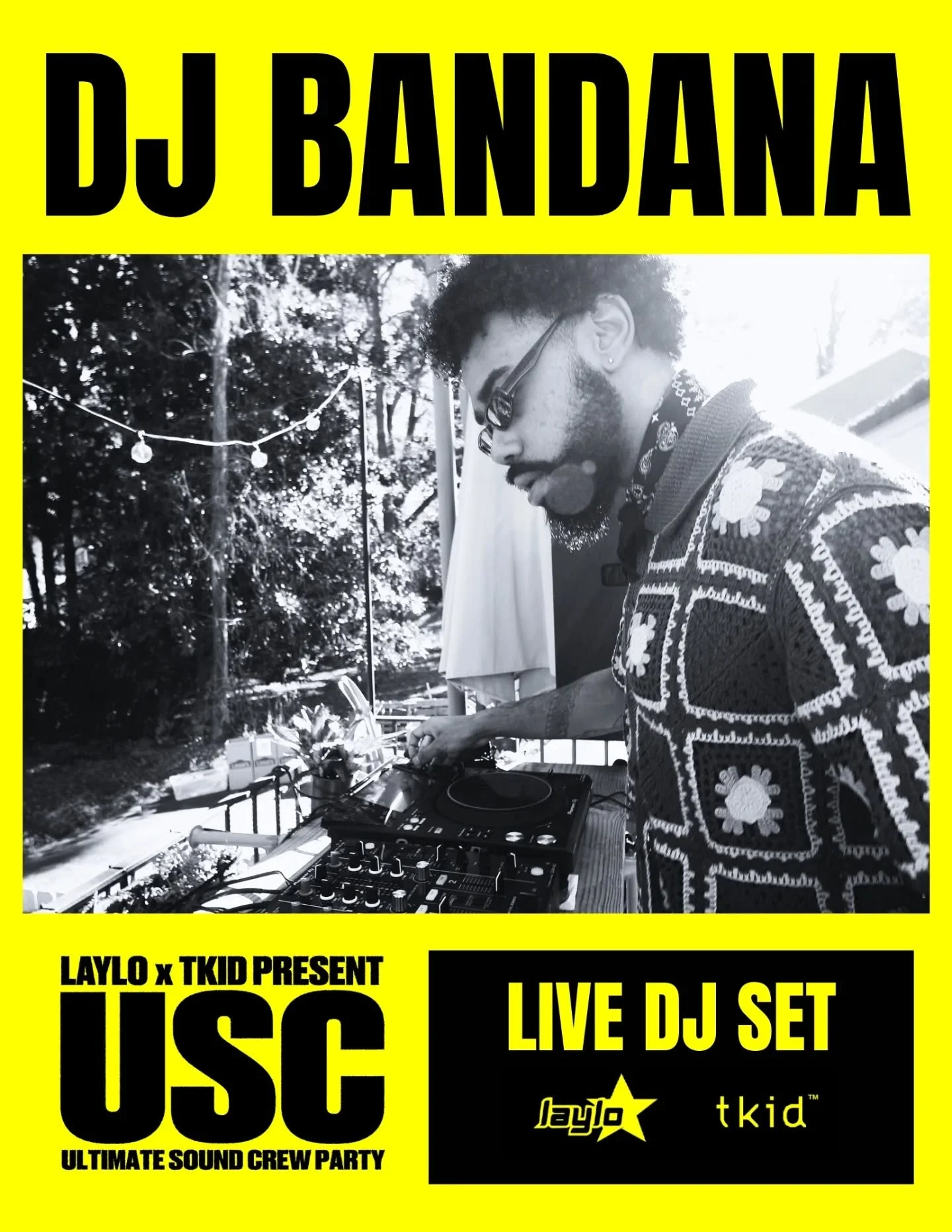 🪩 DJ LINEUP! Meet your DJs for our USC (Ultimate Sound Crew) DANCE PARTY at THE WAITING ROOM !!! @tkid.sound @youbettalaylo

🪩  DJ BANDANA @mfbandana
🪩  BIGGUMS @brai.ley
🪩  A PIMP NAMED FAIRY @ki.coedafairy
🪩  RUDEBANKS @_rudebanks

🪩  Fri, De