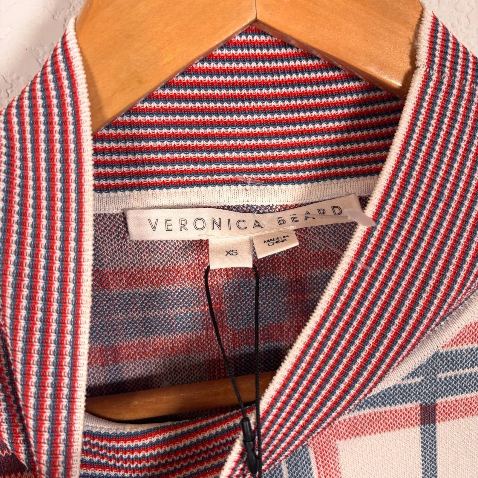 Veronica Beard Michler High Neck Knit Tank Top XS