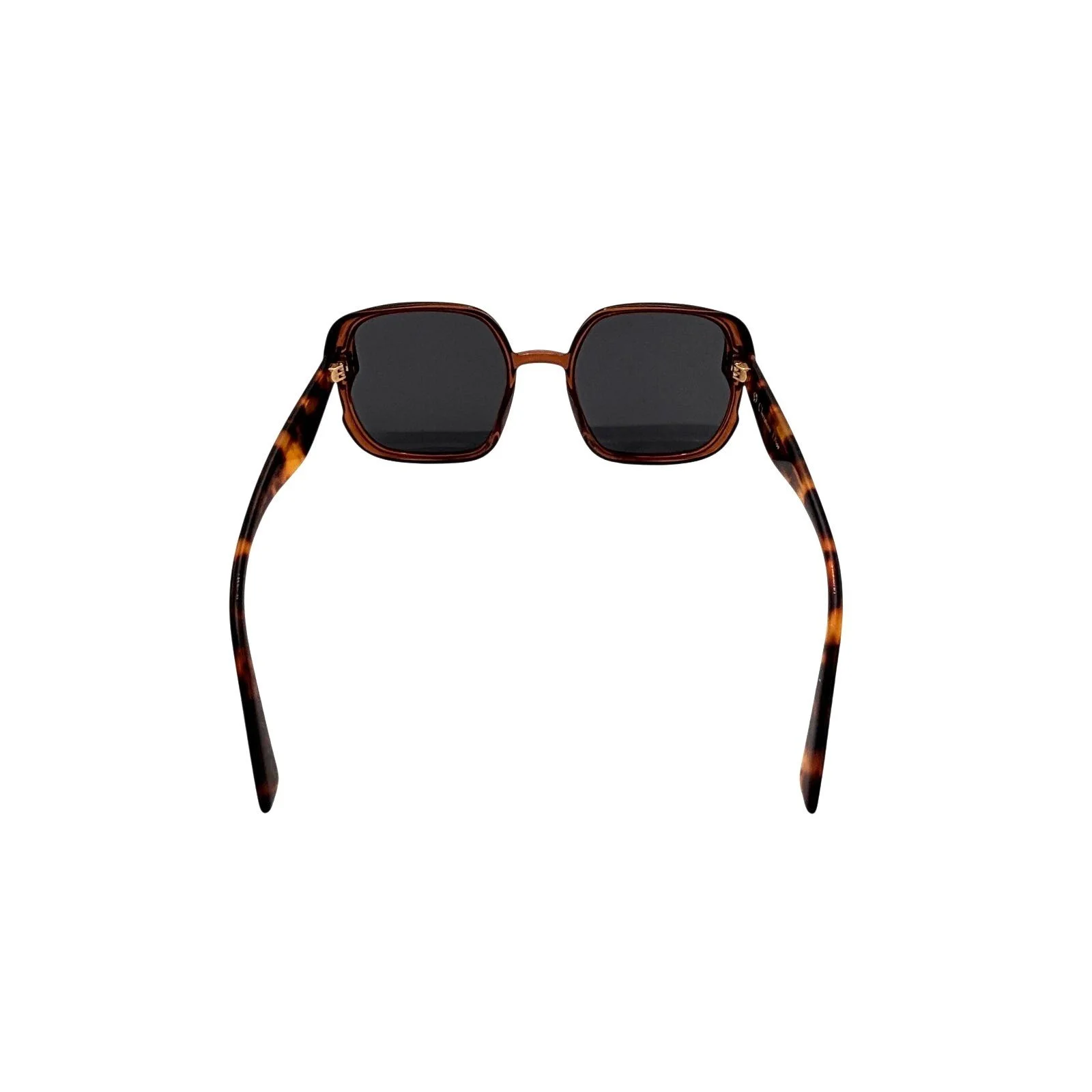Christian Dior Nuance Gray Rounded Tortoise Shell Sunglasses