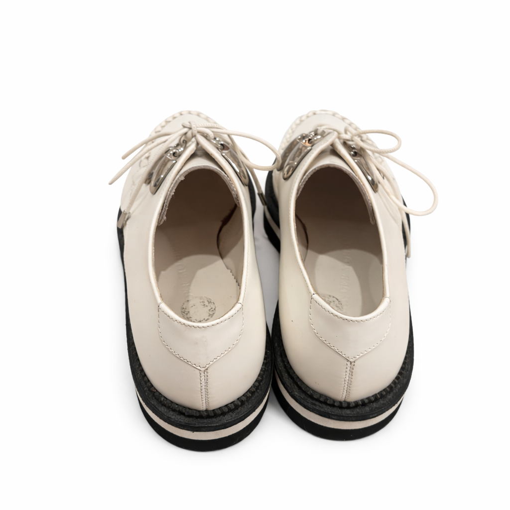 Alexander McQueen Rare Creepers Rockabilly Oxfords Shoes Size 36.5