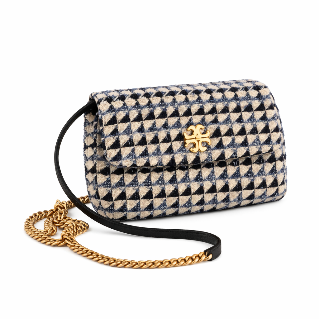 Tory Burch Kira Tweed Multi Convertible Shoulder Bag