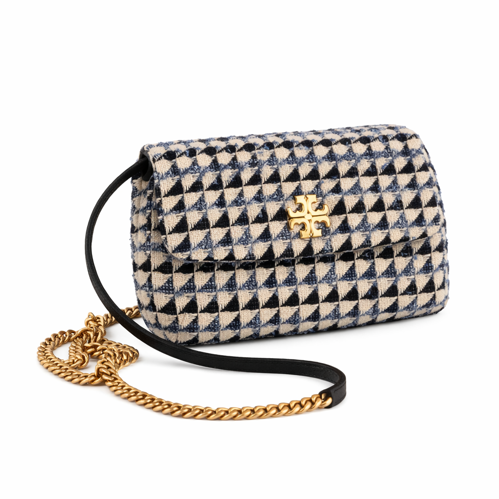 Tory Burch Kira Tweed Multi Convertible Shoulder Bag