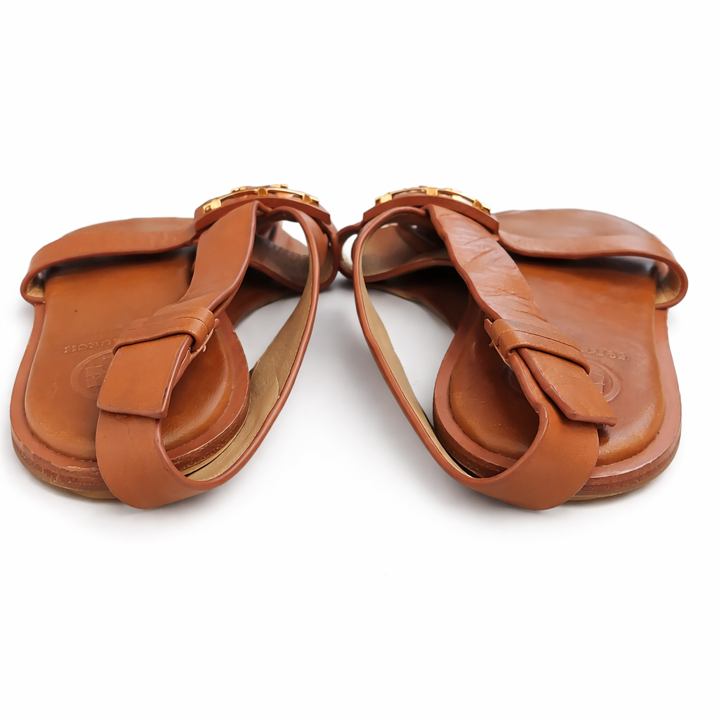Tory Burch Leather Gigi Thong Sandals Size 6.5