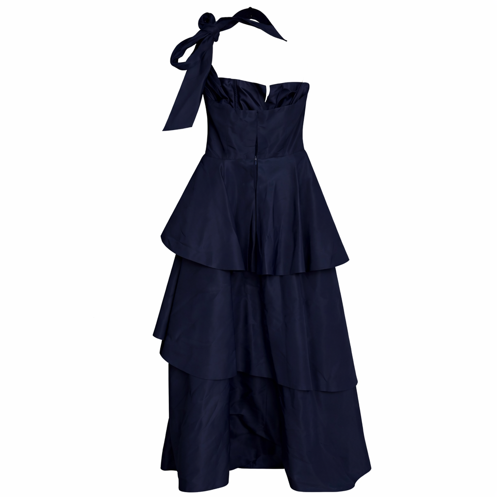 Alexia María One-Shoulder Tiered Gown Formal Dress 8