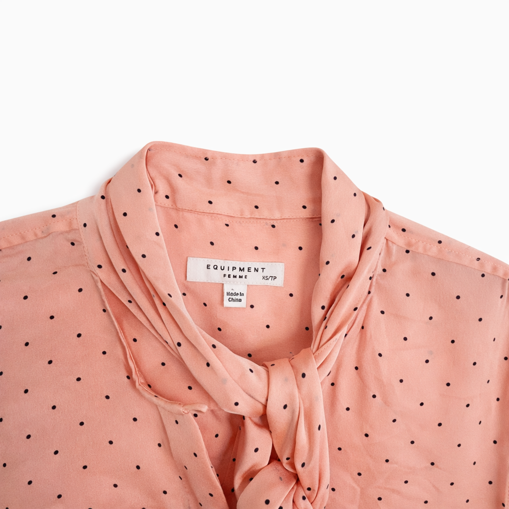 Equipment Luis Blouse Button Front Shirt XS