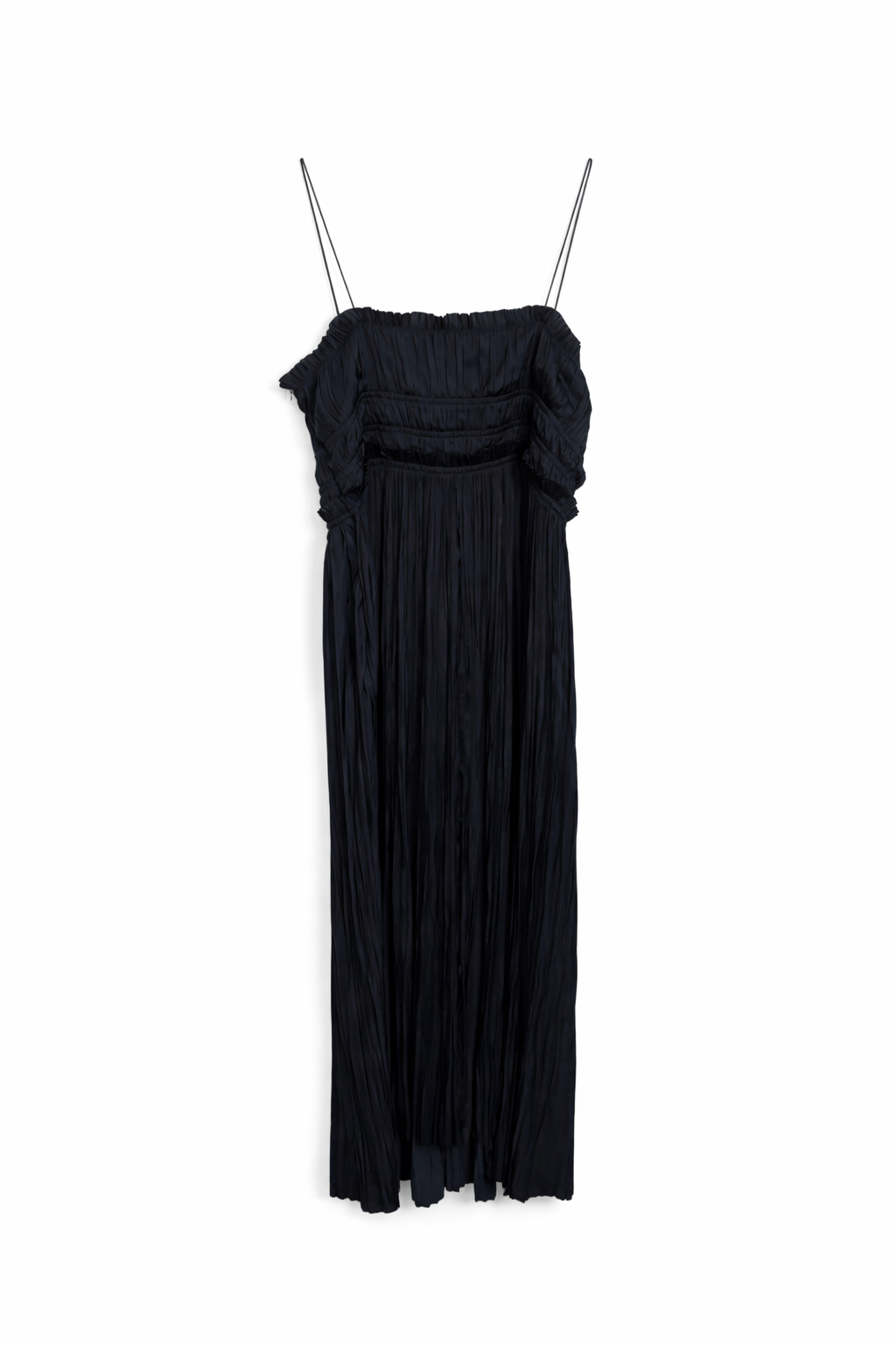 NWT Ulla Johnson Naveah Pleated Halter Midi Dress L
