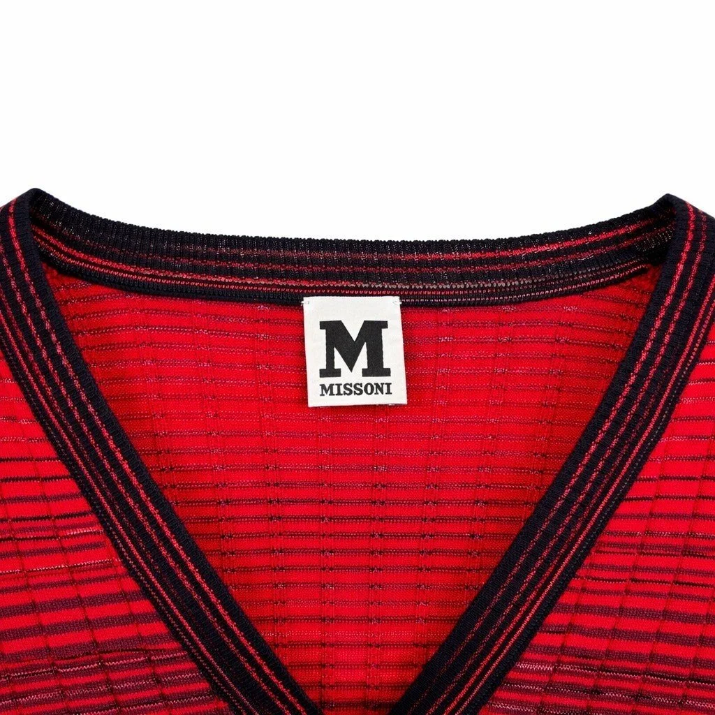 M Missoni Button Front Cardigan Sweater 44