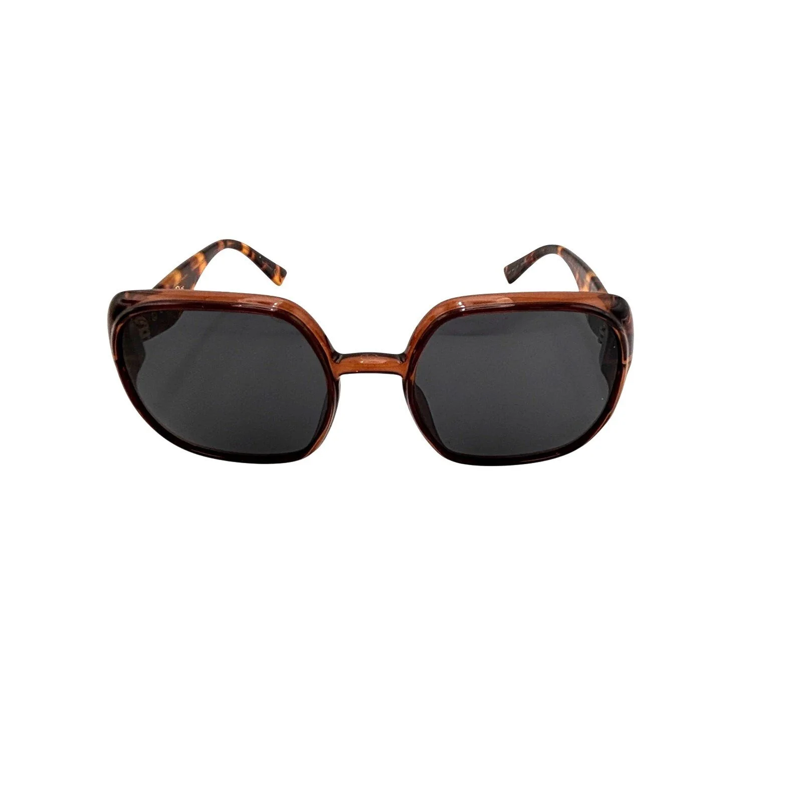 Christian Dior Nuance Gray Rounded Tortoise Shell Sunglasses
