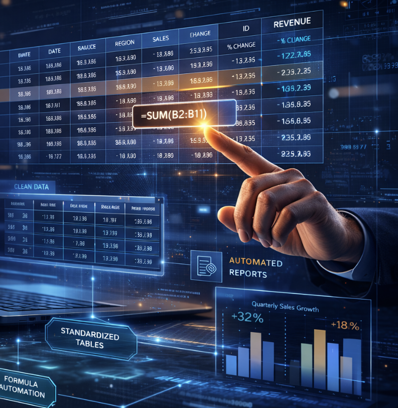 Custom Spreadsheets & Data Engineering