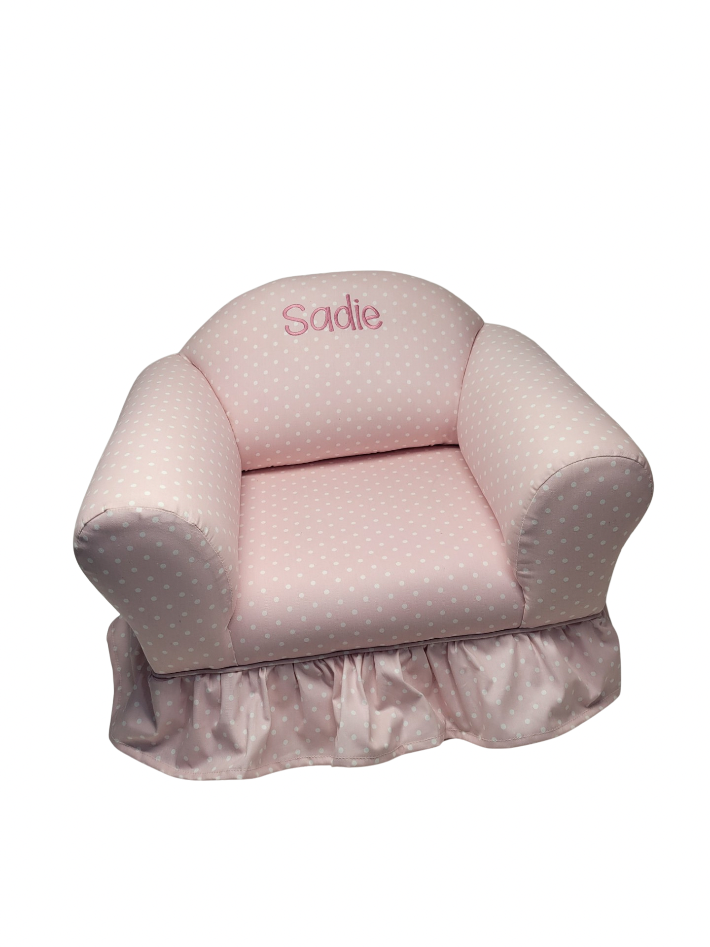 Princess Chair with a Ruffle Skirt
