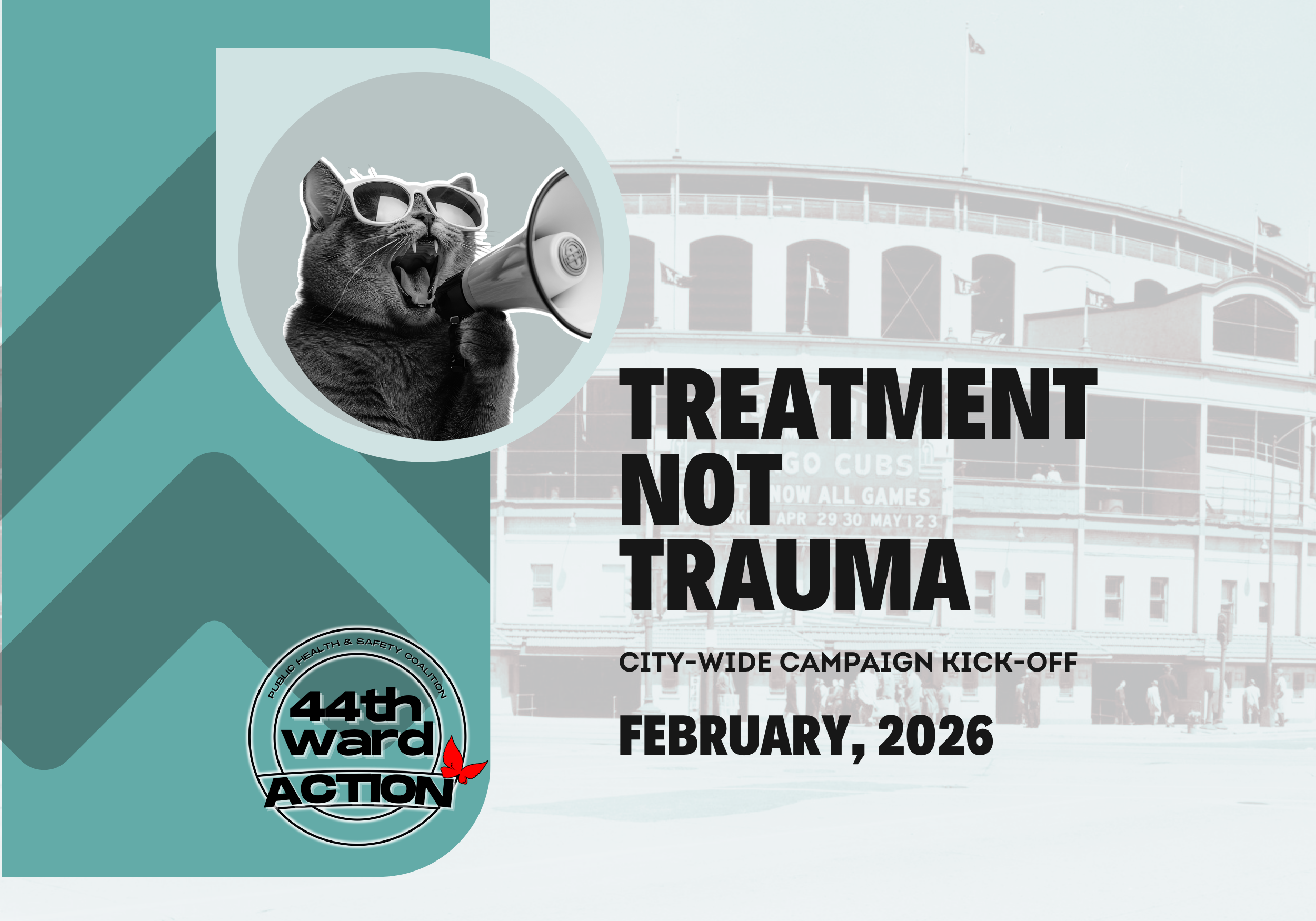Treatment not trauma City Wide campaign kick-off