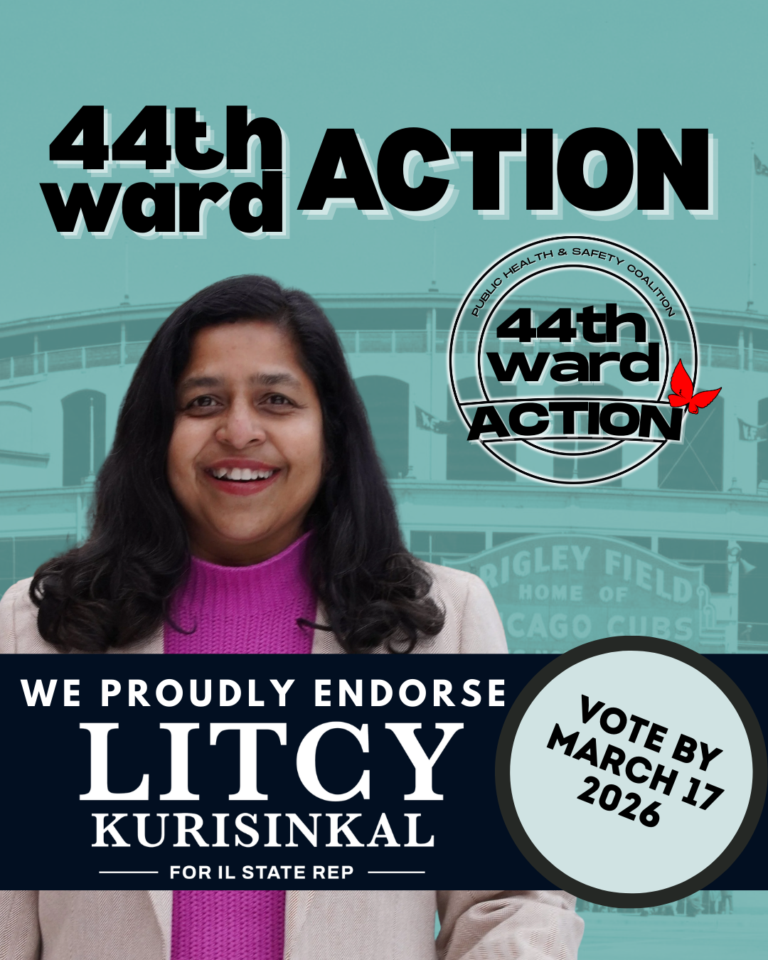 Illinois House District 12 - Litcy Ludvic Kurisinkal