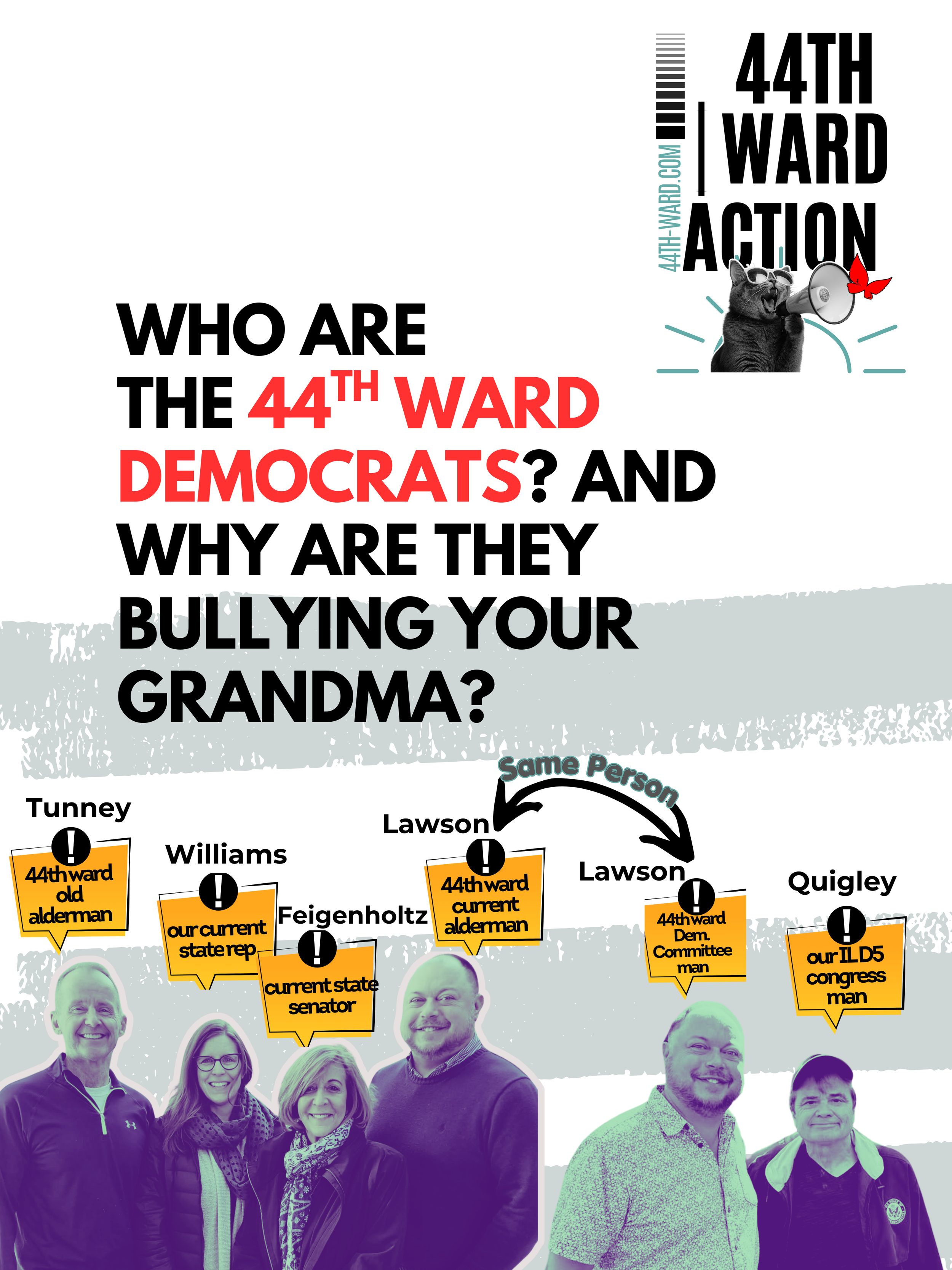 Who are the 44th ward democrats?