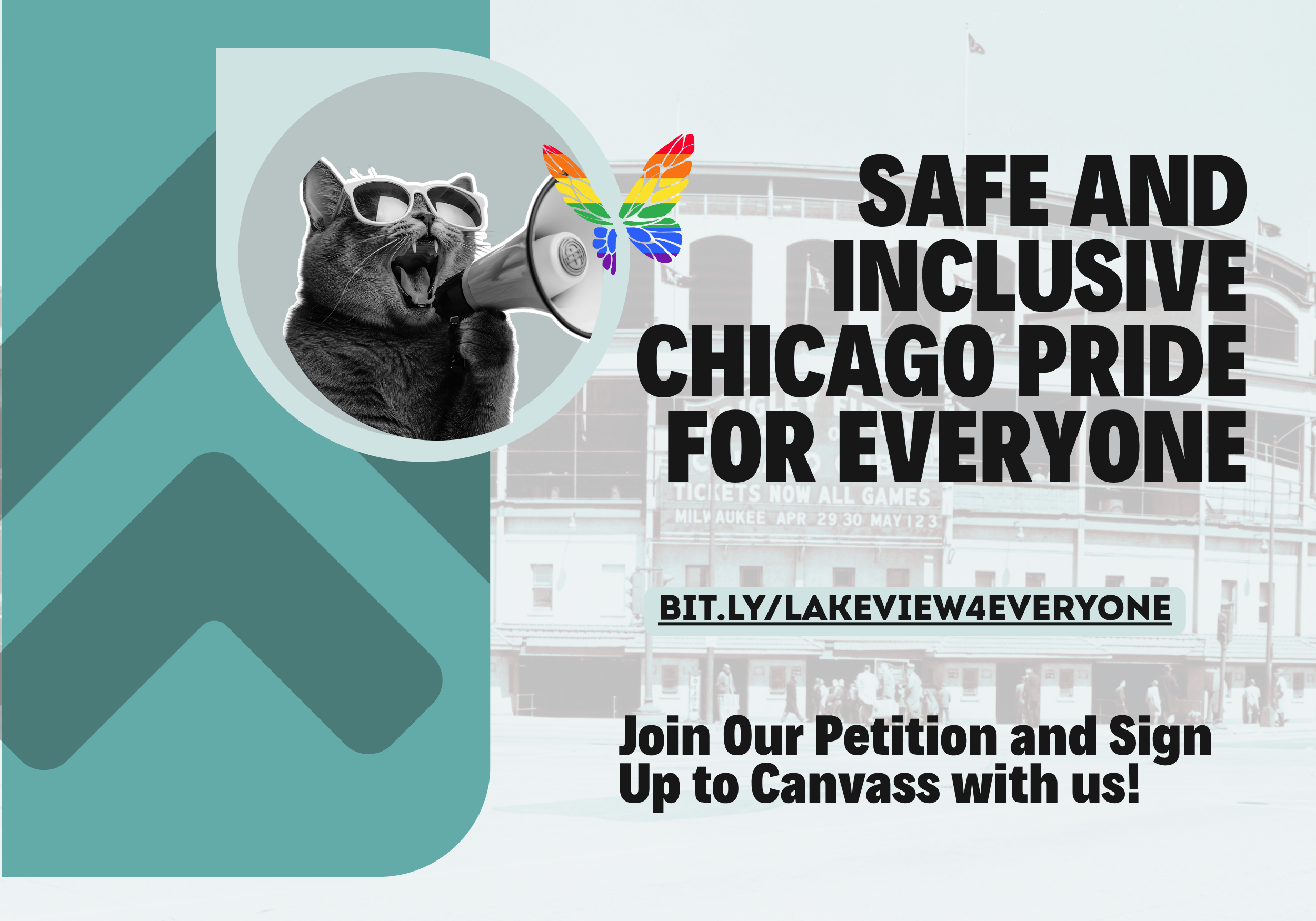 Hold public community forum for a safe and inclusive Lakeview Pride for everyone!