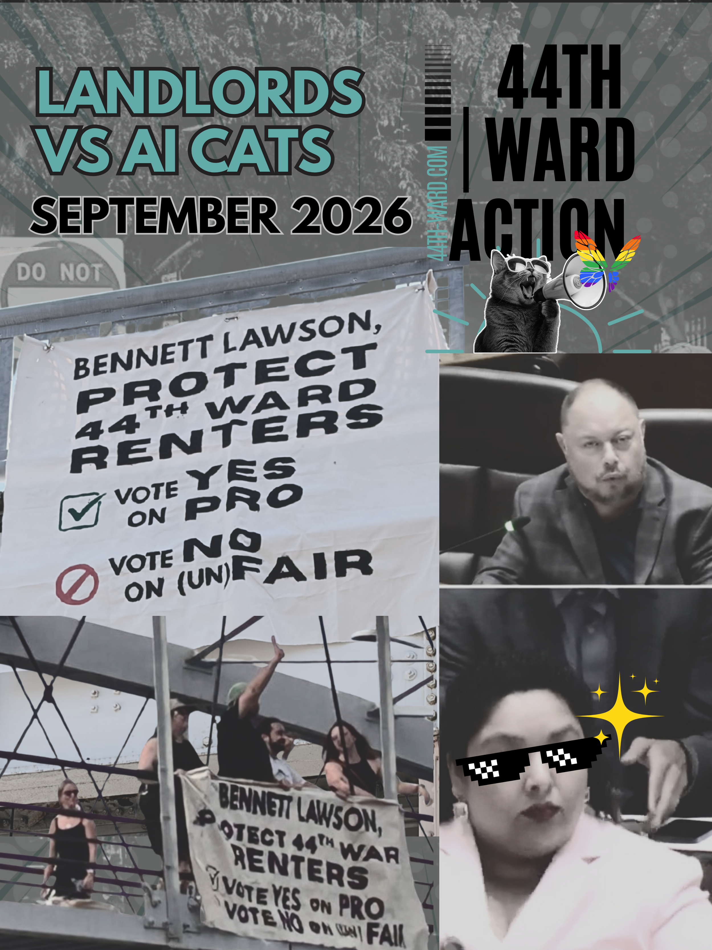Landlords vs Recycled AI cats