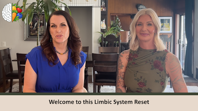 Angela & Hannah in one of the Limbic System Reset videos