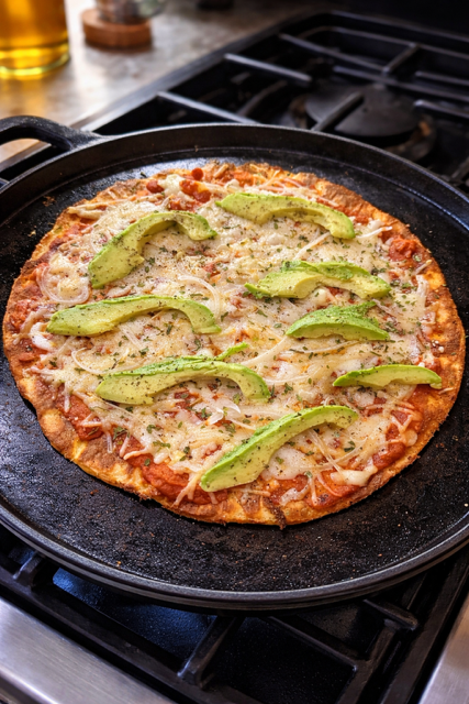 Ultra-Crispy Keto Pizza Crust