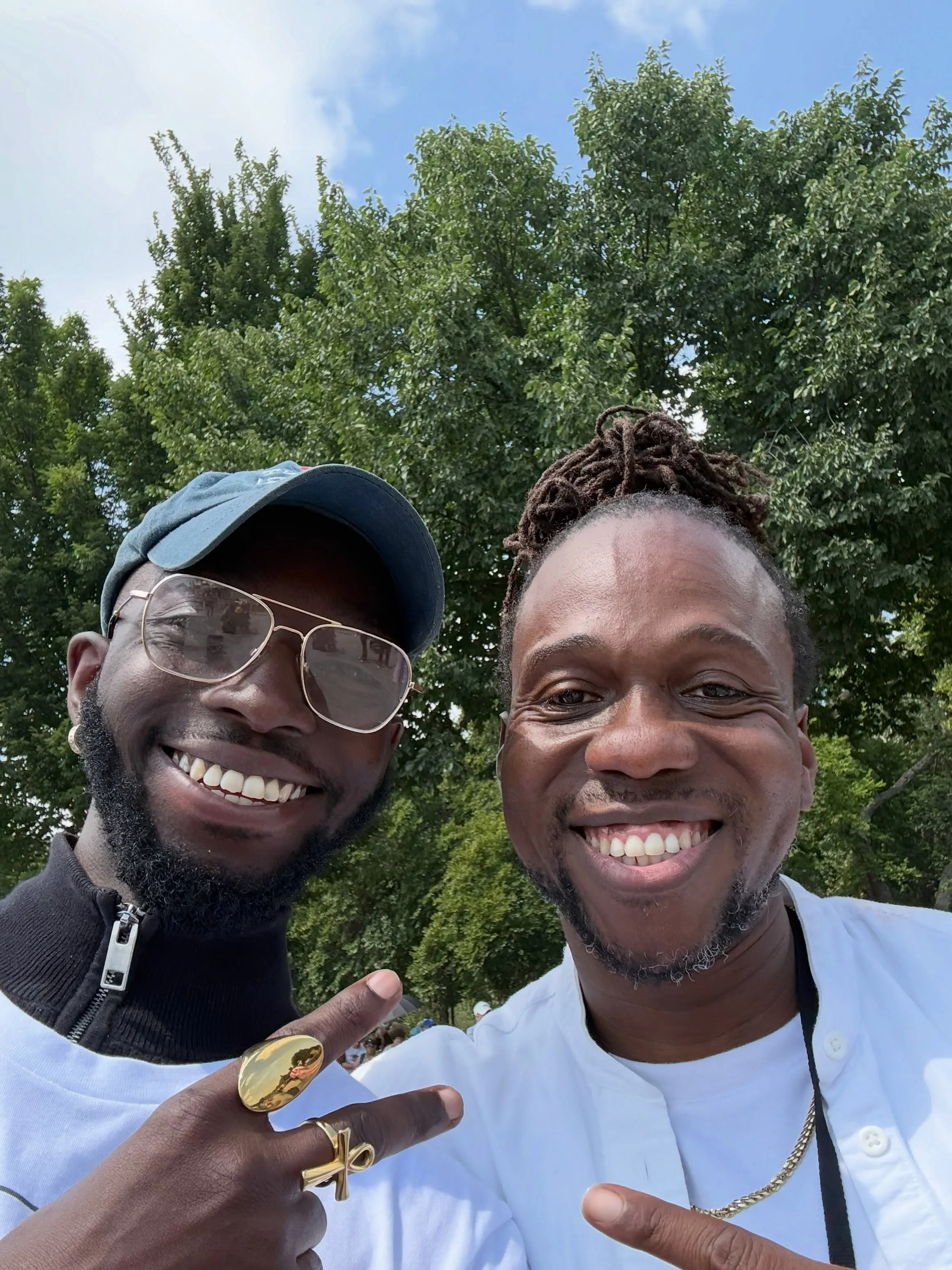 Omw back home from the 63rd March on Washington and I&rsquo;ve been thinking about the power of &ldquo;We the People.&rdquo;

It was more than inspiring to see such a broad coalition show up from NAN, NAACP, WFP, League of Women Voters, NCBPC, The Bl