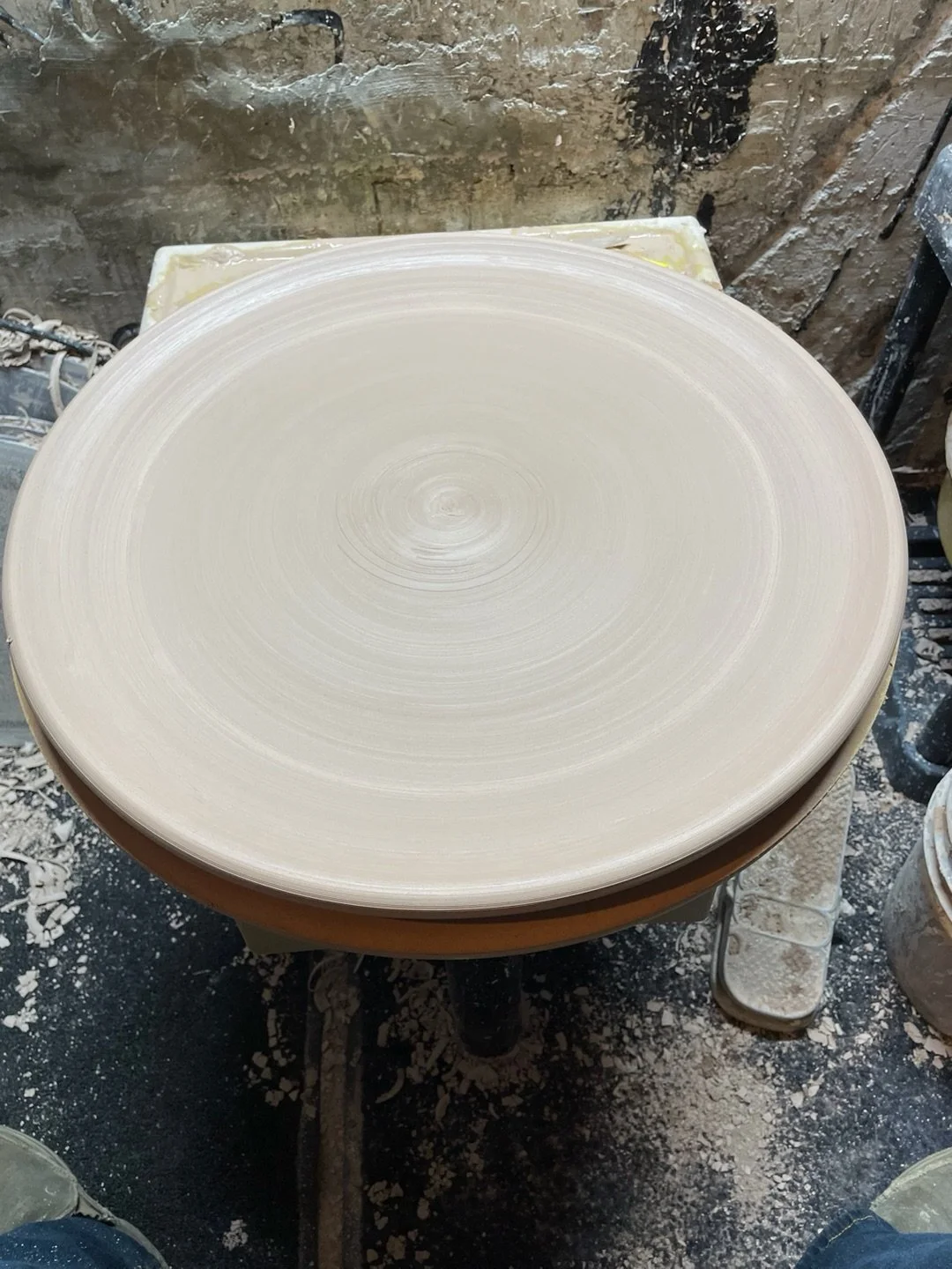 Platters always feel simple until I actually start making them.

It&rsquo;s basically just a big flat circle, right?

Not really.

The bigger the form gets, the more every little decision matters. Compression, thickness, timing, drying evenly, hoping