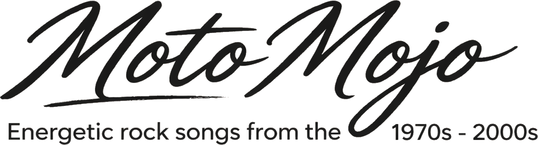 MotoMojo - Energetic rock songs from the 1970s - 2000s