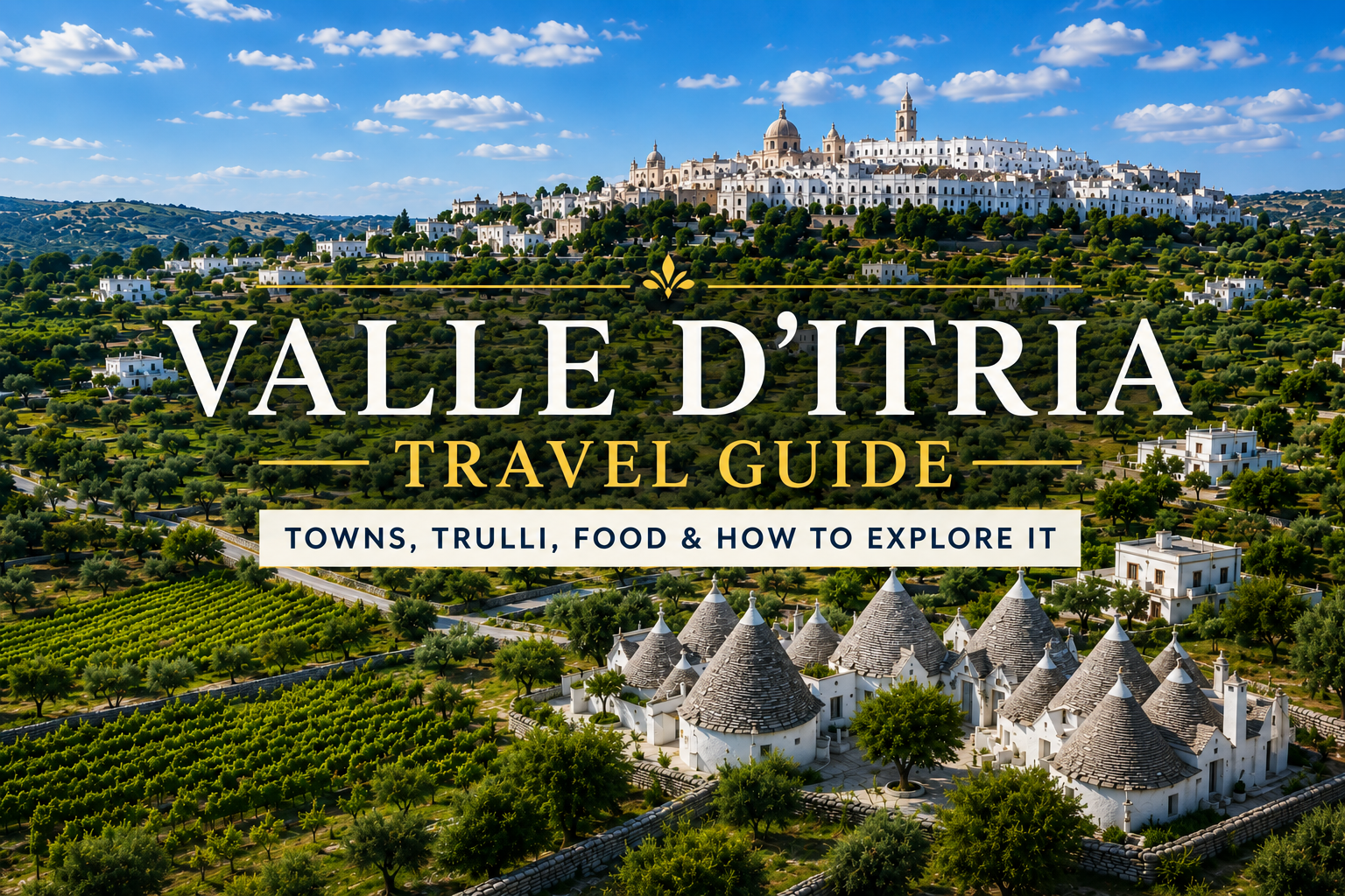 Valle d’Itria Travel Guide: Towns, Trulli, Food &amp; How to Explore It