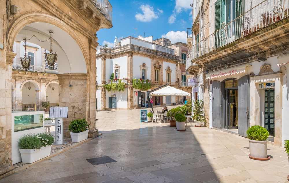 martina franca historical center baroque architecture