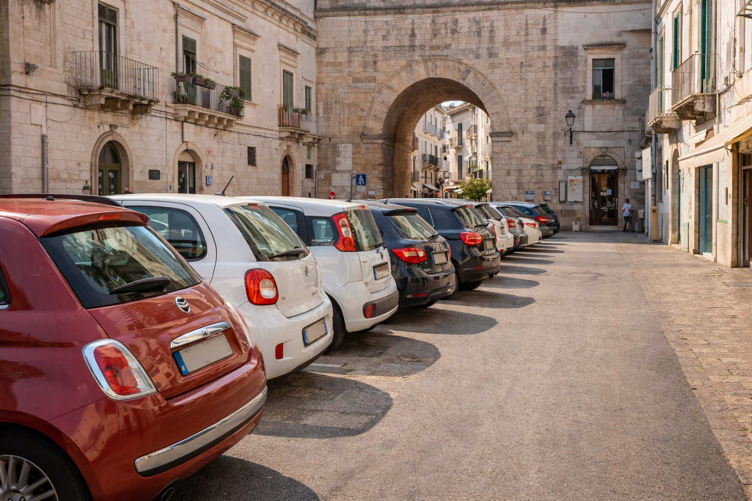 historical-center-parking-outside-puglia
