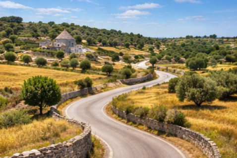 puglia-winding-road-stone-walls