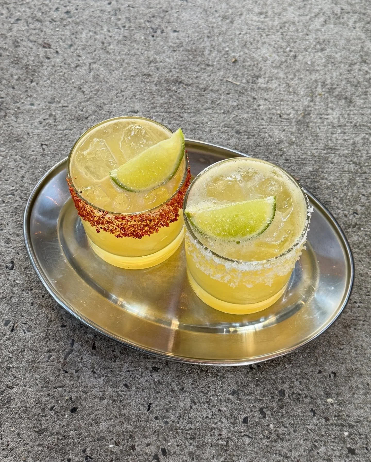 Late Night Margarita Menu