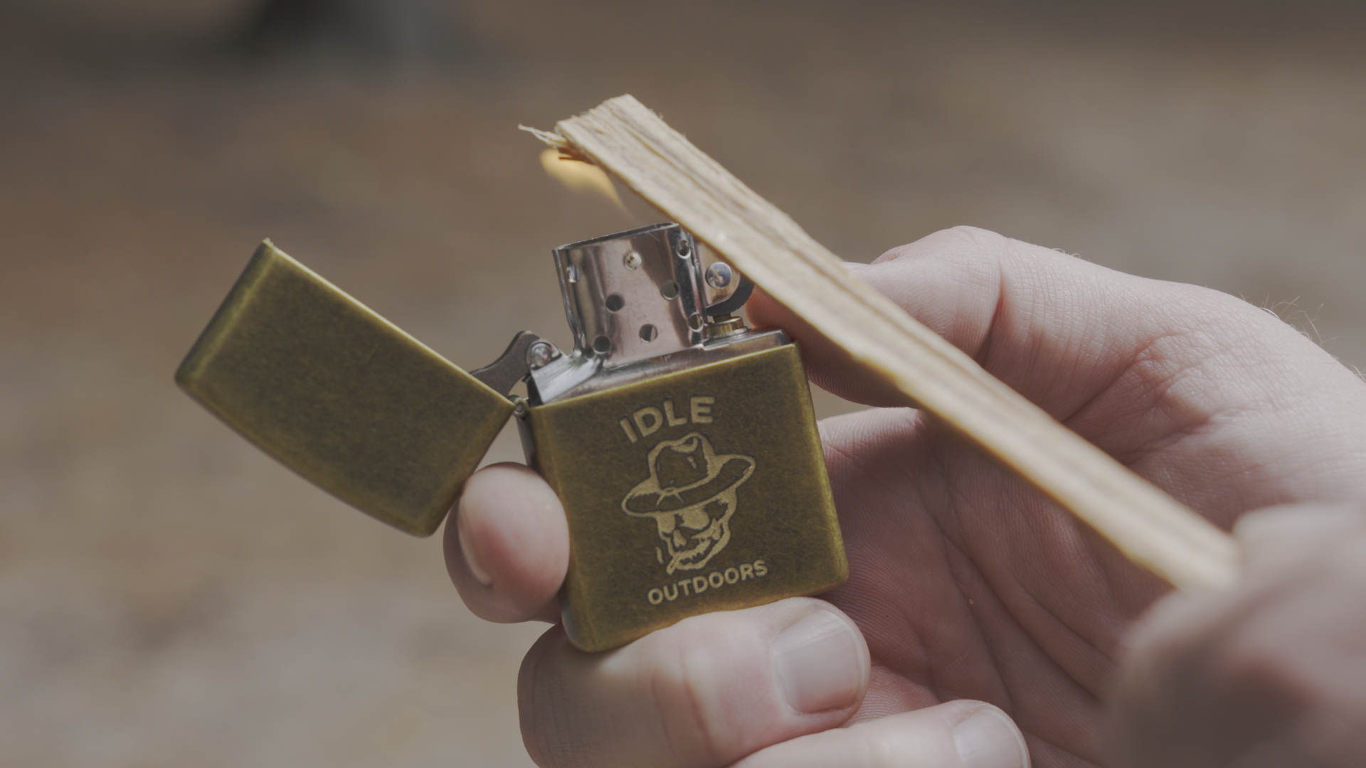 Slow Burn Zippo Lighter