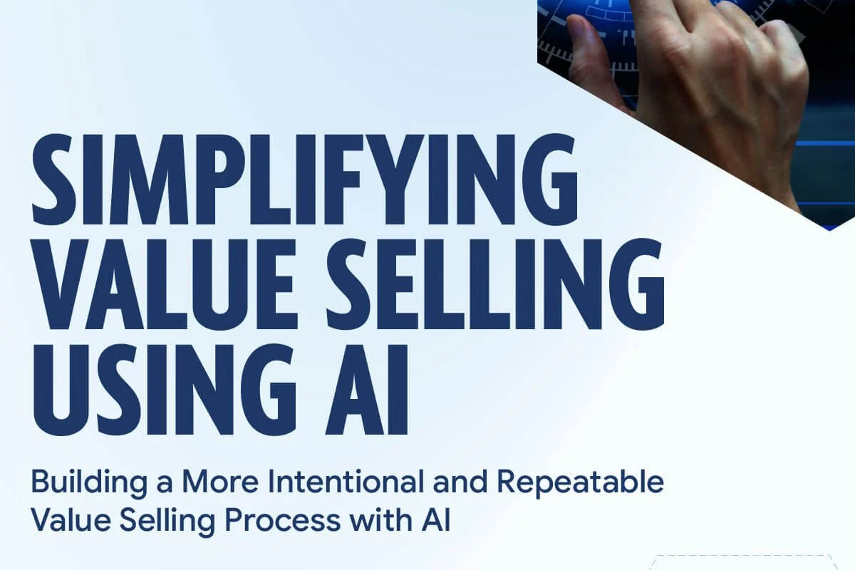 Simplyfing Valuse Selling Using AI Book Cover