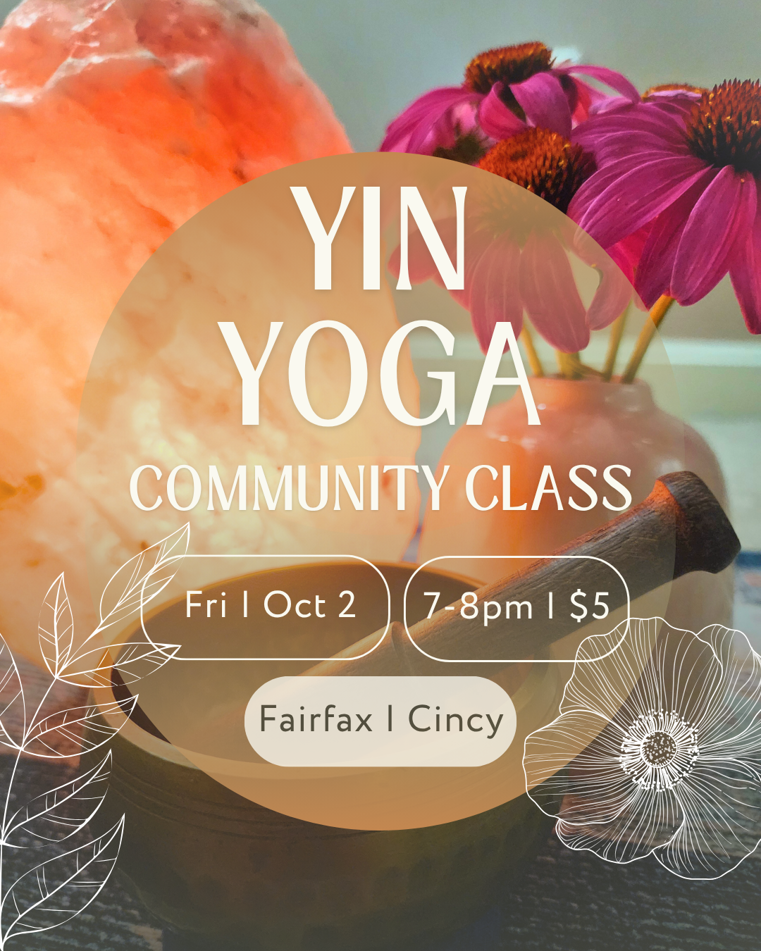 Yin Yoga Class : 10/2