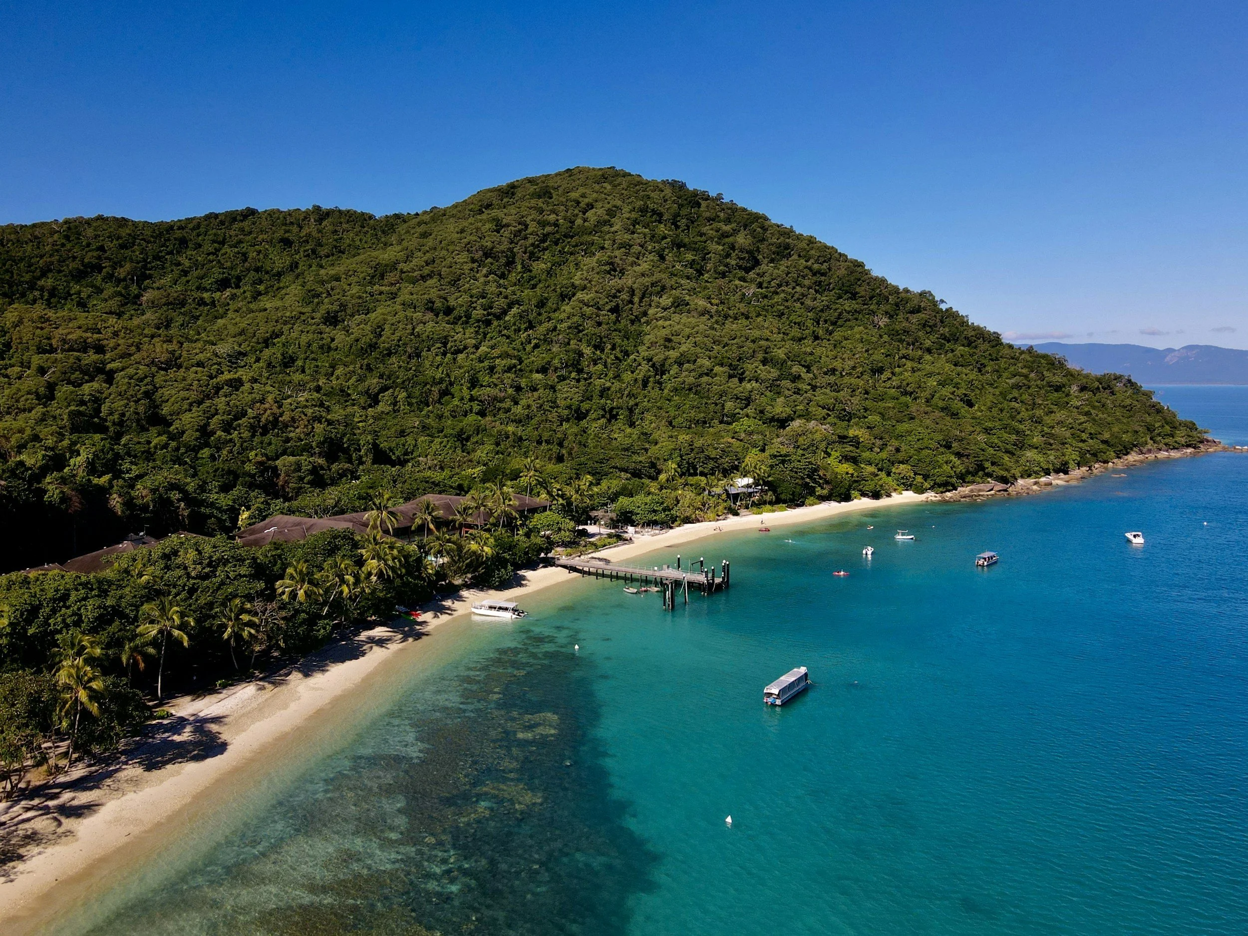 A beach near Cairns, Queensland, Australia