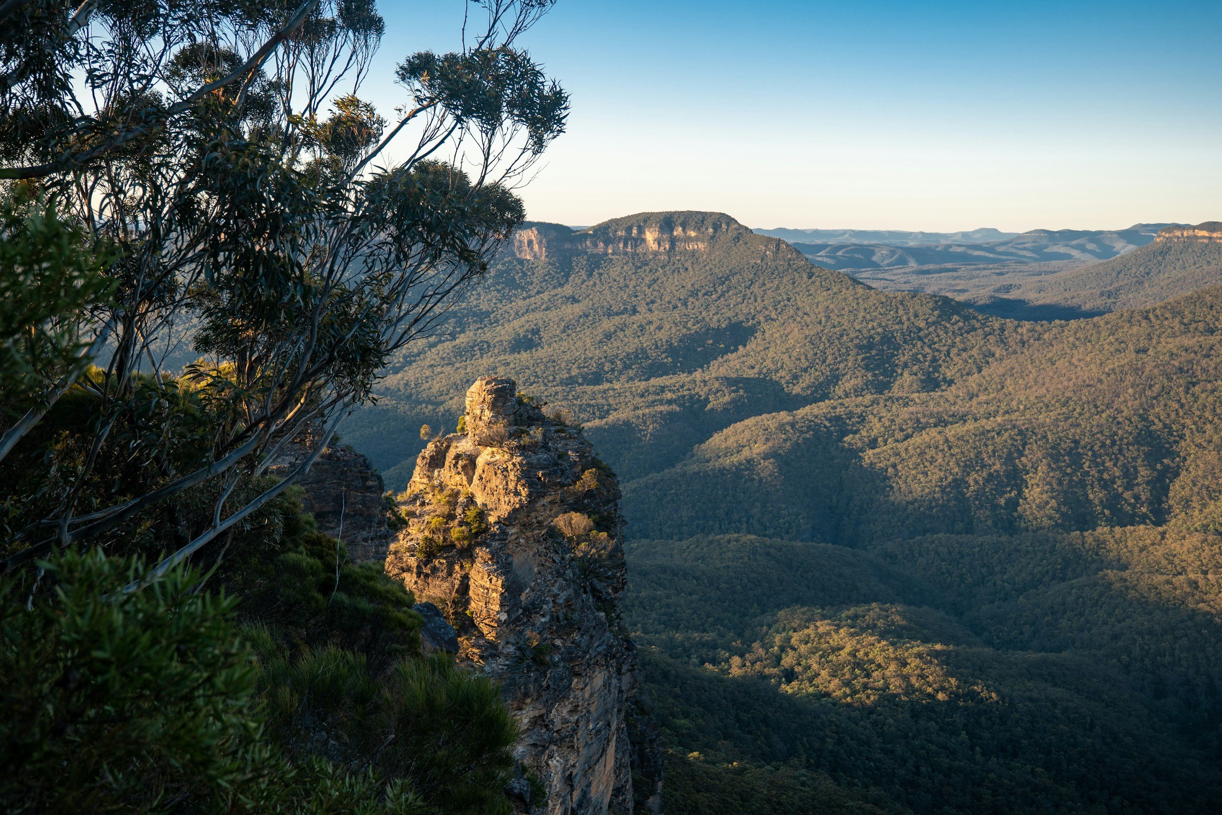 Blue Mountains near Sydney, New South Wales, Australia