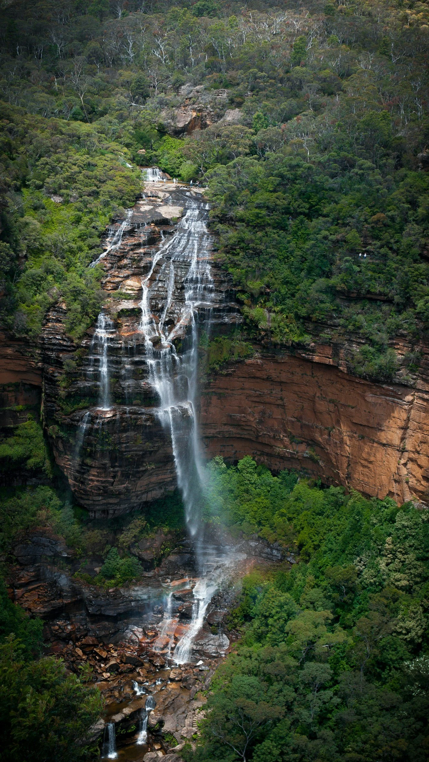 Wentworth Falls in the Blue Mountains, New South Wales, Australia