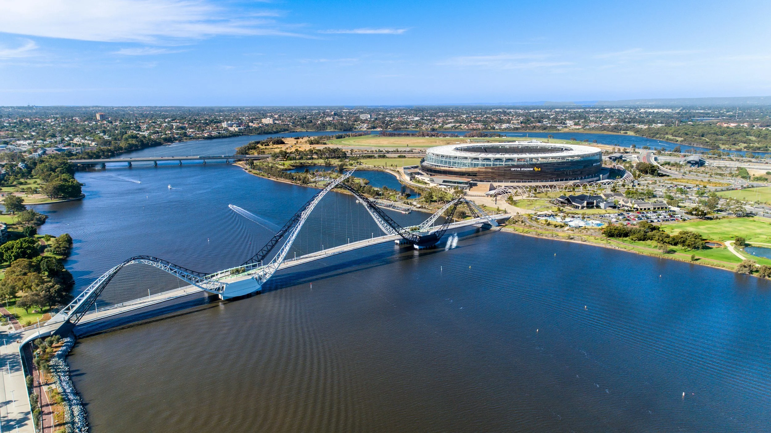 Swan River in Perth, Western Australia