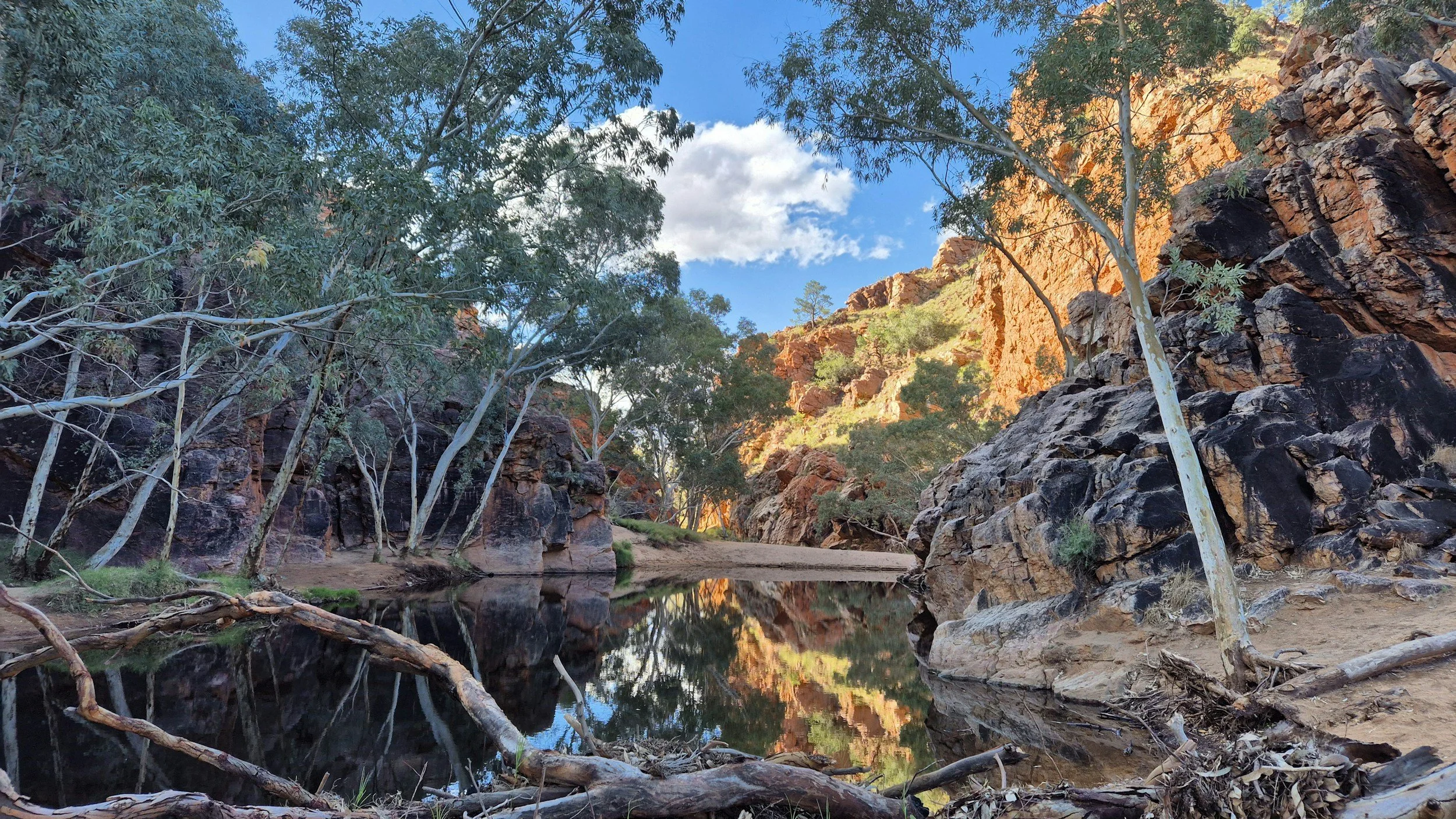 Macdonnell Ranges near Alice Springs, Northern Territory, Australia