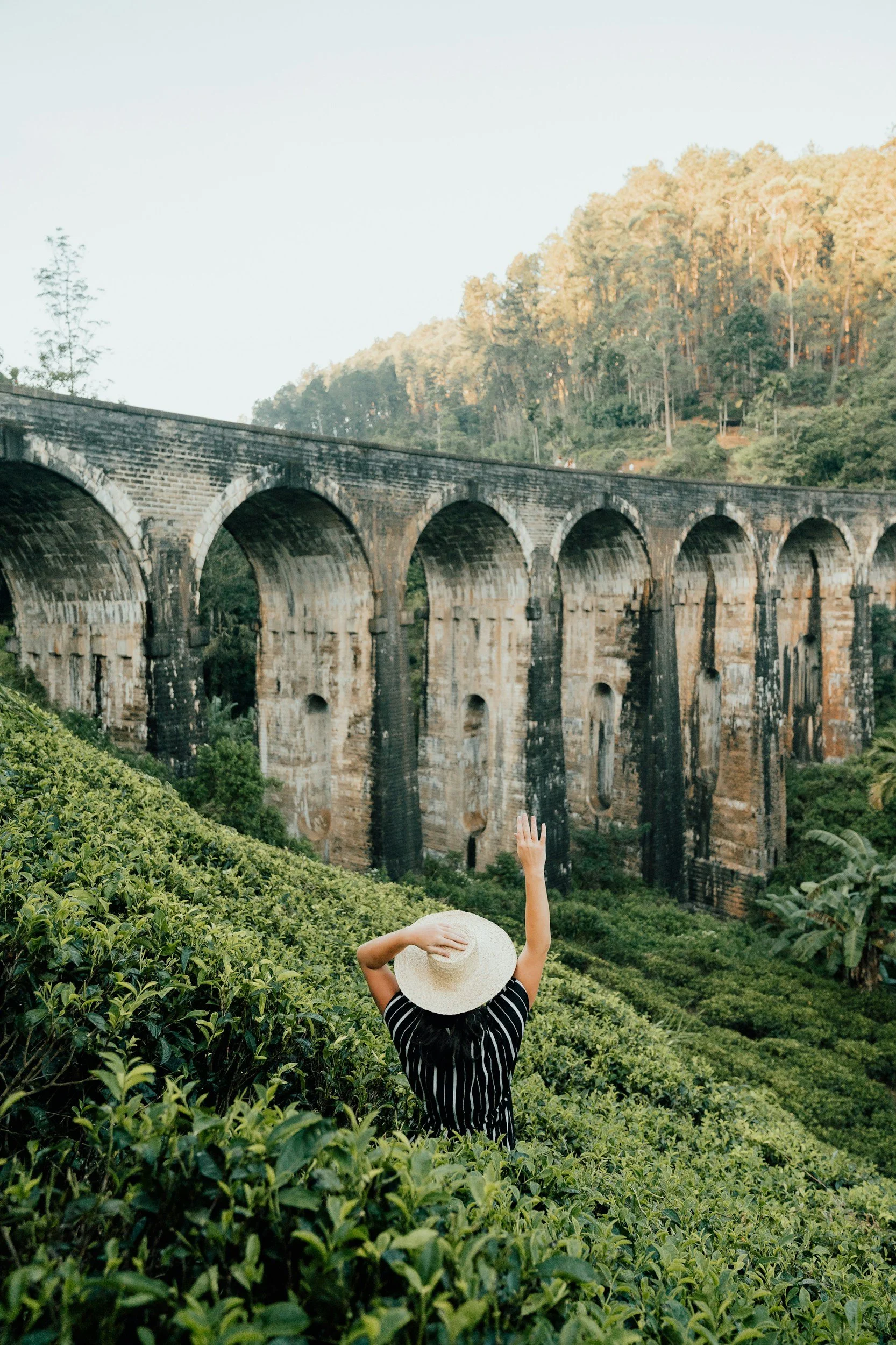 Nine Arch Bridge in Ella, Sri lanka